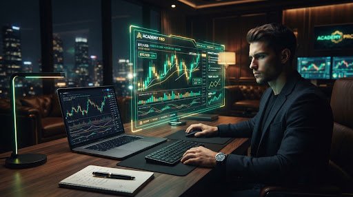 Academia y sesiones en vivo de trading con VexPro
